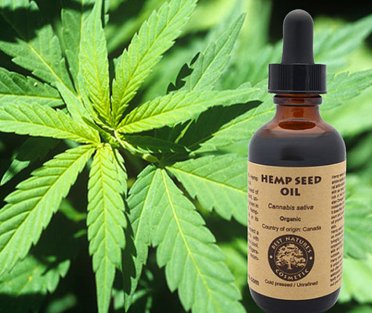 100% Pure Hemp Seed Oil (organic, cold pressed,